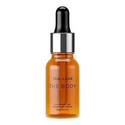 TAN-LUXE The Body Mini - Illuminating Self-Tan Drops, 15 ml - LightMedium - Cruelty Free &amp; Vegan