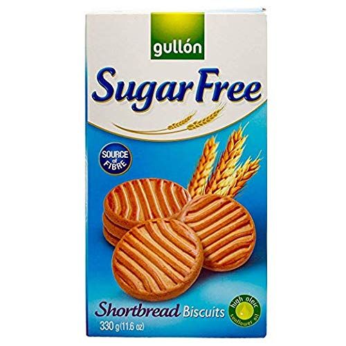 Gullon Cookie SF Shortbread Cookies, 11.63 Ounce, 330 Gram 2 Pack