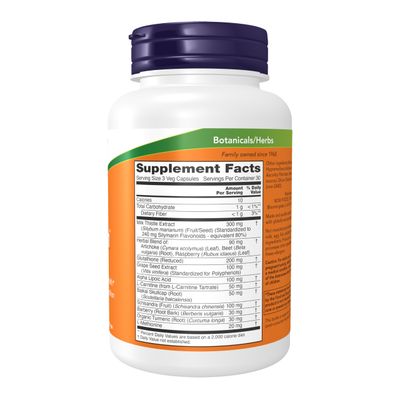 NOW Foods Supplements, Liver Refresh with Milk Thistle Extract and unique Herb-Enzyme blend, 90 Veg Capsules