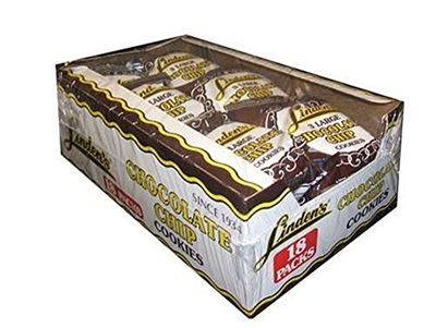Linden&#39;s Chocolate Chip Cookies, 3 Cookies Per Pack 18-1.75 oz. Packs Per Box