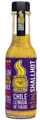 Shallhot Hot Sauce - Creamy Shallot, Garlic &amp; Olive Oil - Exotic Award-Winning Heat - ZestFest Champion - Artisan Honduras - 5oz