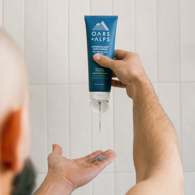 Oars Alps Superfoliant Body Scrub, Dermatologist Tested and Made with Clean Ingredients, Contains Niacinamide and Coconut Oil, 8 Fl Oz