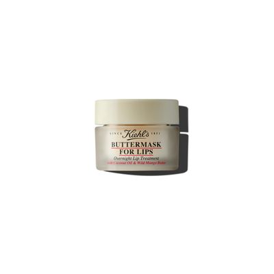 Kiehl&#39;s Buttermask For Lips, Hydrating Overnight Lip Mask, Nourishes &amp; Restores Dry Lips, Intense Hydration, with Coconut Oil &amp; Wild Mango Butter, Paraben-free, Fragrance-free - 0.35 fl oz