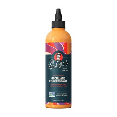 Sir Kensington&#39;s Everything Sauce Gochujang Sauce Dressing Dip and Drizzle Keto Diet Certified Dairy Free Gluten Free Non-GMO Project Verified Shelf-Stable 8.3 oz