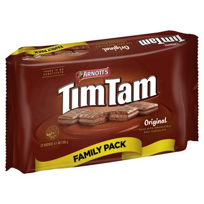 Arnotts Tim Tam Original Chocolate Biscuits Value Pack - 12.9 oz 365g - Imported from Australia