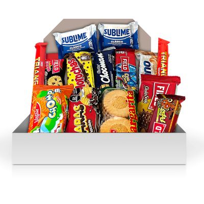 Caja de Galletas Peruanas y Chocolates Peruanos Dona Pepa y mas Peruvian cookies and chocolates 12 Assorted Treats Box