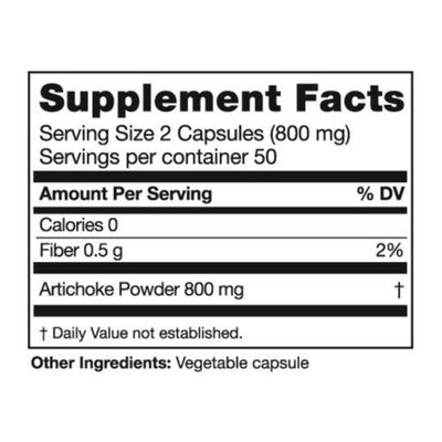 Seagate Products Artichoke 400 mg 100 Capsules