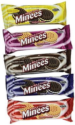 Minees Sandwich Cookies in Assorted Flavors, 12.3-Ounce