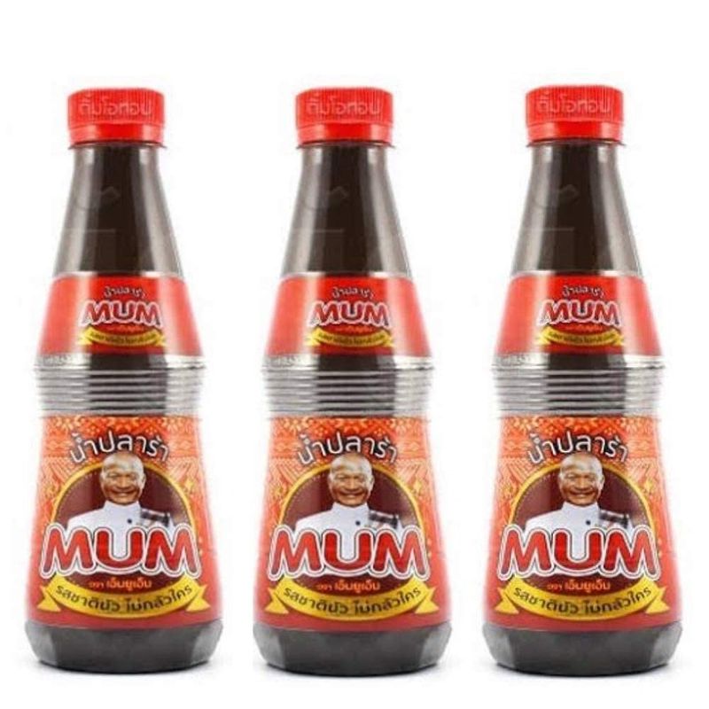 Mum Fermented Fish Sauce from Thailand Nam Pla Ra Dak Plara ??? ?????? ??? ???? Papaya Salad Dressing Asian Thai Lao Vietnamese Cambodian Indonesian Malaysian Korean Chinese Seasoning Flavor Enhanc...