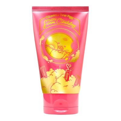 Elizavecca Clean Piggy Pink Energy Foam Cleansing 120ml4.06 - Wash Off Face WashWash offFacial Cleanser for Oily SkinDaily Face Wash reviewRemoves Make-Up