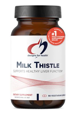 Designs for Health Milk Thistle Extract - Highly Standardized to 80 Silymarin from Milk Thistle Seed - Liver Detox Support Supplement with Sunflower Lecithin to Improve Absorption 90 Capsules
