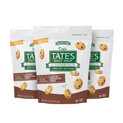 Tate&#39;s Bake Shop Tiny Gluten Free Chocolate Chip Cookies, 3-5.5 oz Bags