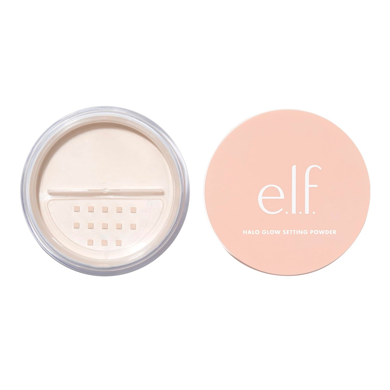 e.l.f. Halo Glow Soft Focus Setting Powder, Silky Setting Powder For Creating Soft Glow Without Shine, Smooths Pores &amp; Lines, Light Pink