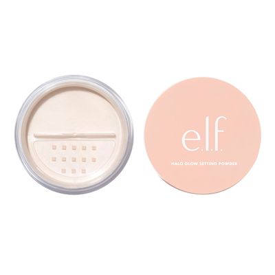 e.l.f. Halo Glow Soft Focus Setting Powder, Silky Setting Powder For Creating Soft Glow Without Shine, Smooths Pores &amp; Lines, Light Pink