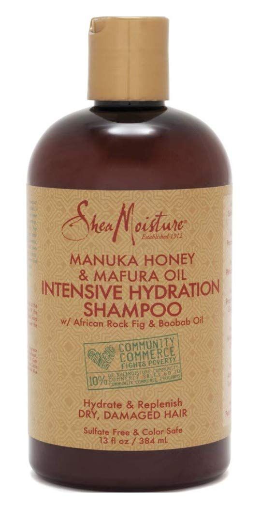 Shea Moisture Manuka Honey &amp; Mafura Oil Shampoo 13 Ounce Pack of 2