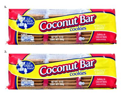 Lil Dutch Maid Coconut Bar Cookies, 10-oz. Packs