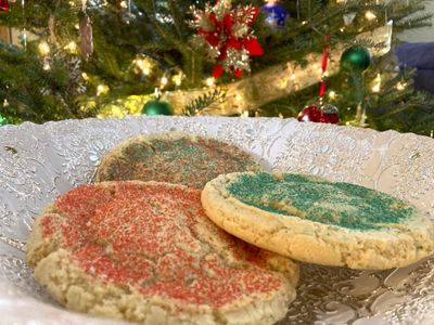 Gram's Sugar Cookie! 3 Large 5 inch Homemade Cookies!