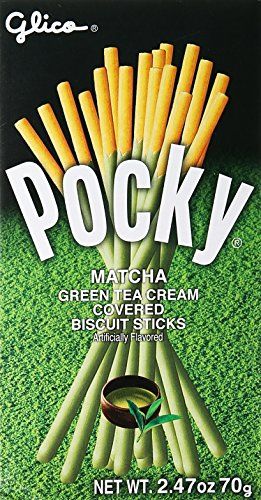 Glico Pocky Biscuit Sticks, Matcha Green Tea Cream, 2.47 Ounce Pack of 1, FD05J00297