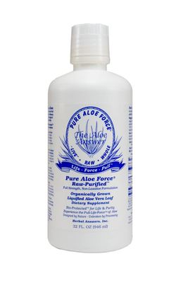 HERBAL ANSWERS Aloe Force - Pure Aloe Vera Dietary Supplement, 32oz