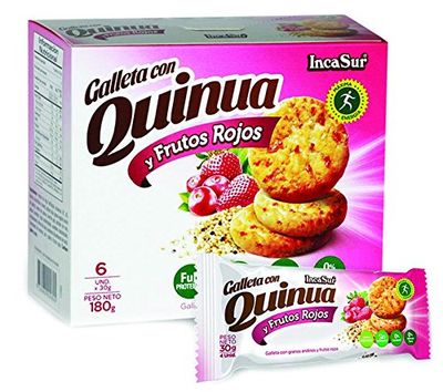 Quinoa Cookies and Berries Inca sur - 6 units per box - 180g6.35oz
