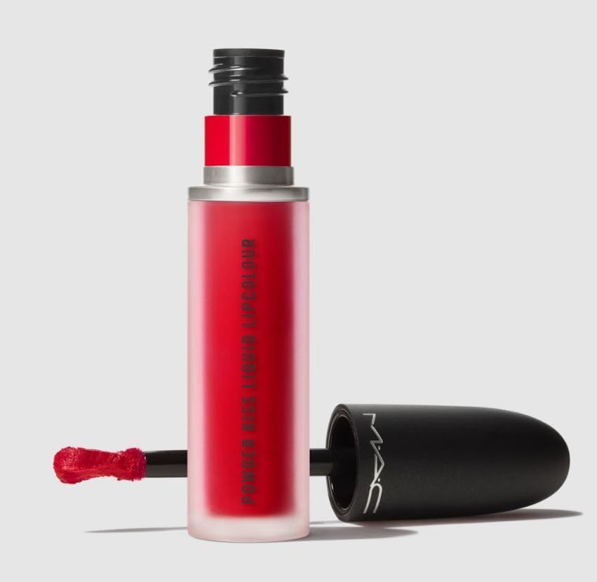 MAC COSMETICSPOWDER KISS LIQUID LIPCOLOUR 987 M-A-CSMASH 0.17 OZ