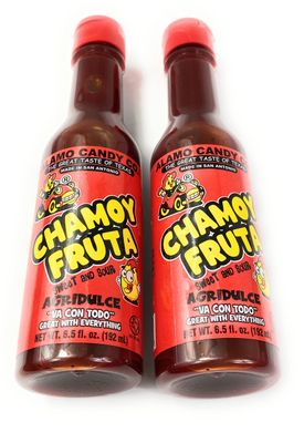 Alamo Candy Co. Chamoy Fruta Sweet and Sour Agridulce Sauce Pack of 2