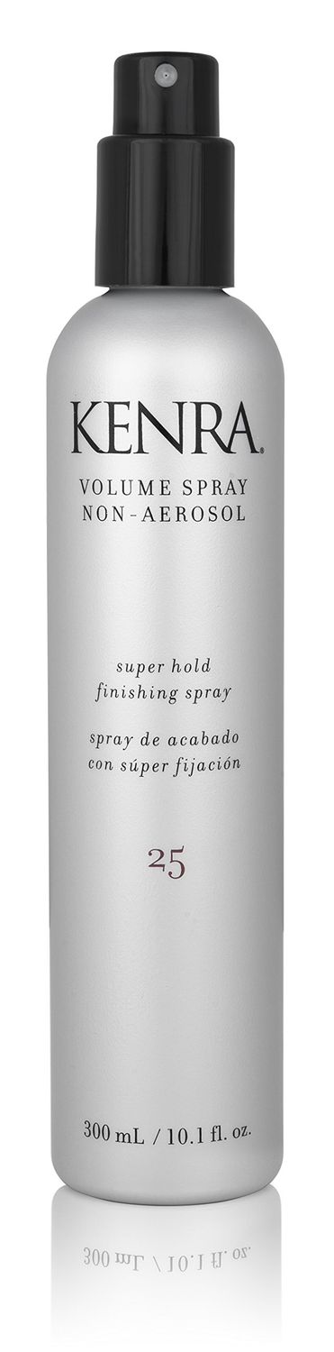 Kenra Volume Spray Non Aerosol 25 Super Hold Finishing Spray High Humidity Resistance Flake-Free and Fast-Drying All Hair Types 10.1 fl. oz