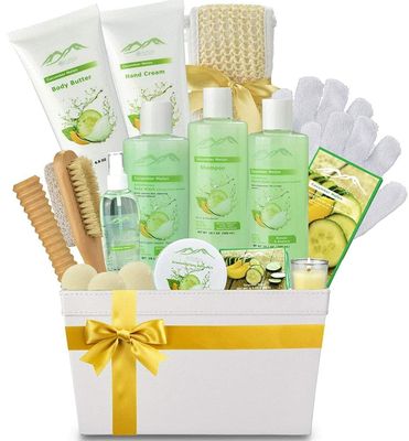 Spa Gift Baskets for Women Valentines Gift Basket - Holiday Gift Spa Set Bed and Bath Body Works Gift Baskets for Women! XXL