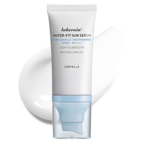 NICEFACE ??????????????a ??????????-?????? Sun Serum, Niacinamide Moisturizing Face Sunscreen Protection Essence SPF 50 PA, UV Defense, Light &amp; Smooth, for All Skin Type Blue