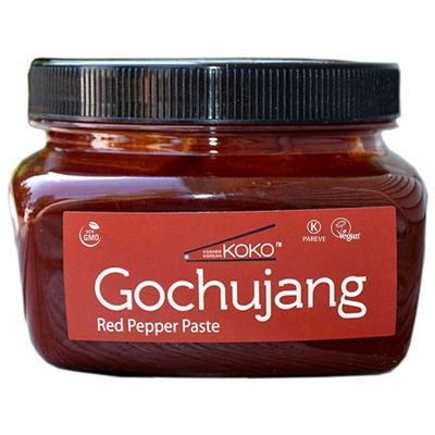 Koko Gochujang Fermented Hot Pepper Paste 15.8oz450g - Certified Kosher Gochujang - Premium Gluten-free 100 Korean all Natural