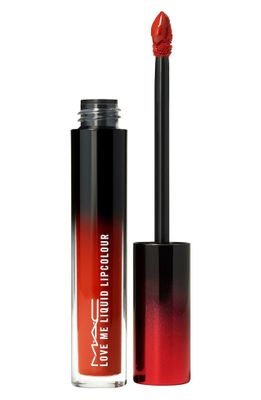 MAC LOVE ME LIQUID LIPCOLOUR - DEIFY ME YELLOW RED