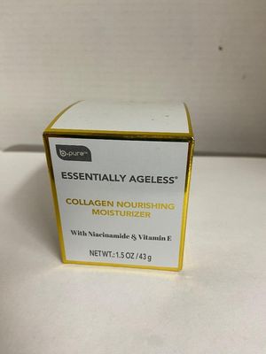b.pure Essentially Ageless Collagen Npurishing Moisturizer With Niacinamide &amp; Vitamin E 1.5 oz