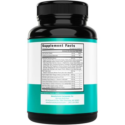 Liver Cleanse Detox &amp; Repair 27 in 1 Formula - Milk Thistle, Dandelion Root, Turmeric, Artichoke Extract &amp; More - Liver Detox Support Supplement - 3rd Party Tested, Vegan Safe &amp; USA Made 60 Count