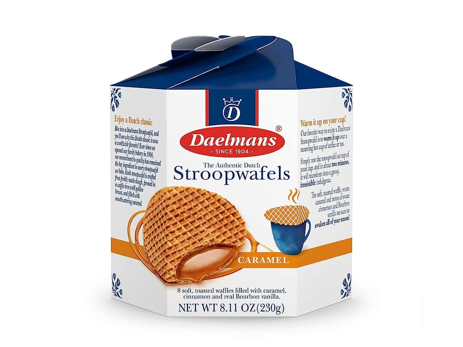 Daelmans Wafer Caramel Stroopwafel, 8.11 Ounce Pack of 1