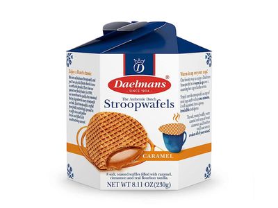 Daelmans Wafer Caramel Stroopwafel, 8.11 Ounce Pack of 1