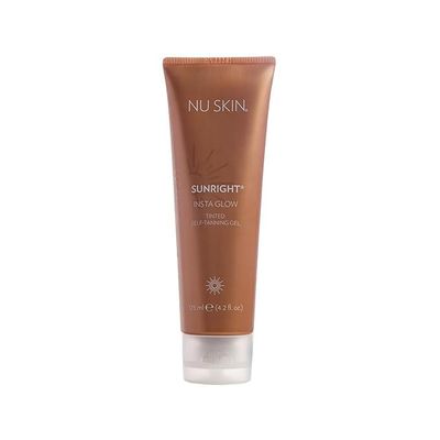 Nu Skin Sunright Insta Glow Self Tanner Gel 4.2 oz Summer Tan Face &amp; Body Bronzer Beauty &amp; Skin Care Vitamin E &amp; Avocado Oil &amp; Amino Acids