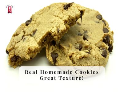 Peanut Butter Chocolate Chip Cookie! 3 Large 5 inch Homemade Cookies!