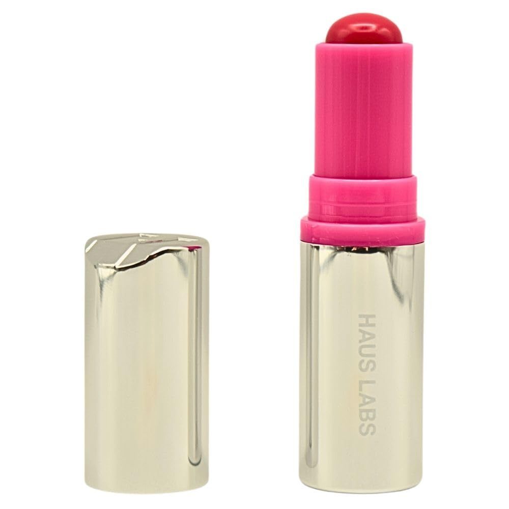 Haus Labs Color Fuse Longwear Hydrating Glassy Lip Cheek Blush Balm Stick - Glassy Pitaya