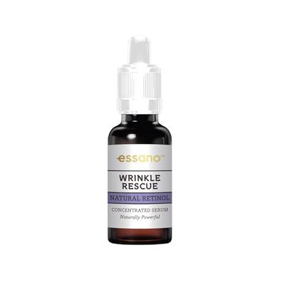 Essano Wrinkle Rescue Retinol Serum for Face with 1 Bakuchiol, Face Serum Supports Anti Aging, Appearance of Fine Lines, Wrinkles, Cruelty Free, 20ml