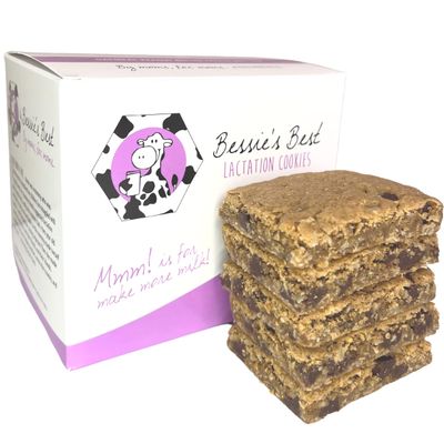 Bessies Best Lactation Cookies Lactation Support Oatmeal Peanut Butter Chocolate Chip Increase Milk Supply Breastmilk Boosting Cookies Breastfeeding Snacks 3 Dozen