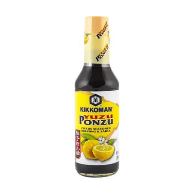 Kikkoman Yuzu Ponzu Sauce, Citrus Seasoned Dressing &amp; Sauce, 10 Fl Oz