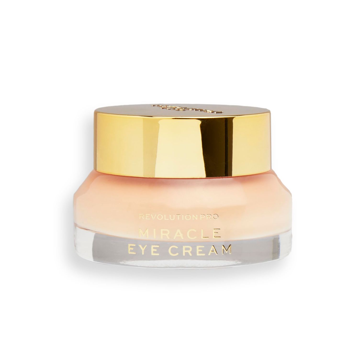 Revolution Pro Miracle Eye Cream, Hydrating &amp; Beautifying Eye Cream, Helps Dark Circles &amp; Fine Lines with Vitamin C &amp; Squalene, 0.5 oz