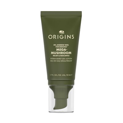 Origins Mega-Mushroom Hydra Burst Lightweight Moisturizer Reduces Visible Redness With Niacinamide &amp; Reishi Mushroom, 1.7 Fl Oz