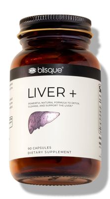 Blisque - Liver Complex Supplement to Detox, Cleanse, and Repair The Liver Doctor Approved Natural Ingredients Milk Thistle, Dandelion, and Burdock Root 90 Capsule Pills