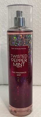 Bath &amp; Body Works Twisted Peppermint 2019 Edition Fine Fragrance Mist 8 fl oz 236 mL