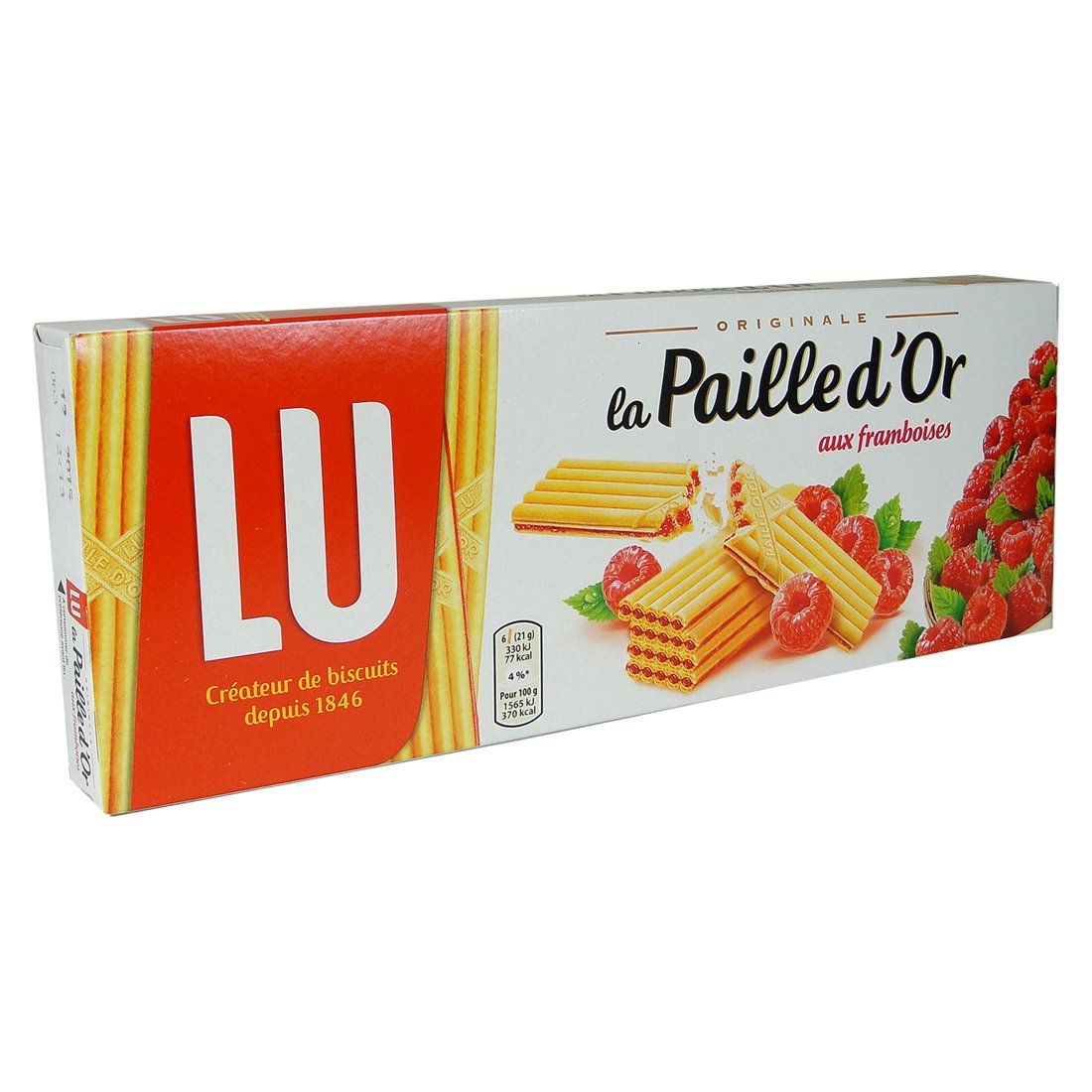 Lu Paille d&#39;or Raspberry Cookies 170 Gr