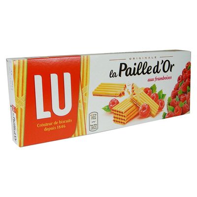 Lu Paille d&#39;or Raspberry Cookies 170 Gr