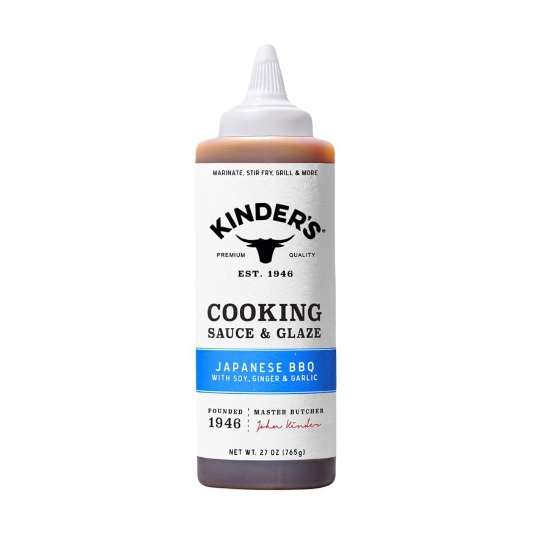 Japanese Bbq Sauce 27 Fl Oz Pack of 1 Cooking Sauce And Glaze Marinate Stir Fry Drizzle On Meat Or Veggies Soy, Ginger, Garlic &amp; Sesame Asian Barbecue Dipping Sauce