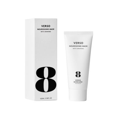 Verso Skincare Nourishing Face Mask with Ceramides Hydrating &amp; Moisturizing Face Mask for Dry Skin Face Care Made Easy 3.38 fl oz