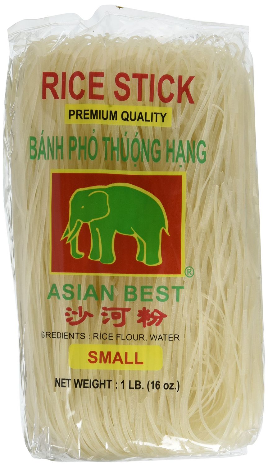 Asian Best Premium Rice Stick Noodle, 16 oz 3 Pack